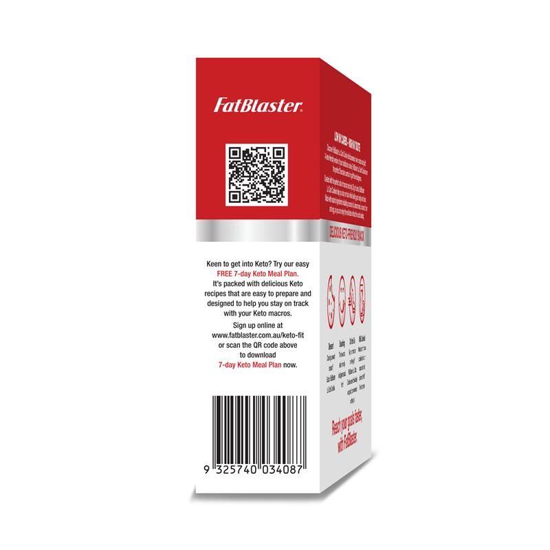 Bánh quy sô cô la Keto Fatblaster của Naturopathica 6 x 30g