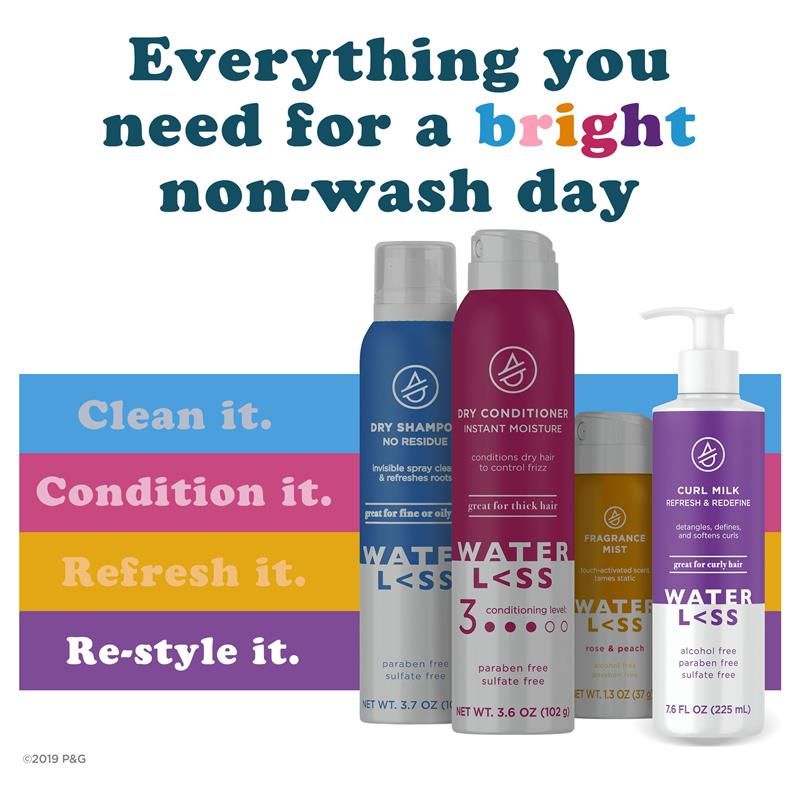 Sữa dưỡng tóc xoăn Waterless Refresh & Redefine 225ml