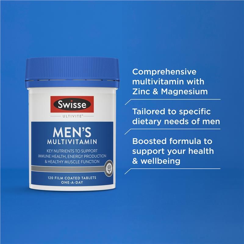 Swisse Mens Multivitamin 120 Viên