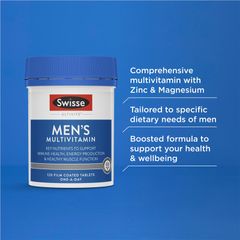 Swisse Mens Multivitamin 120 Viên