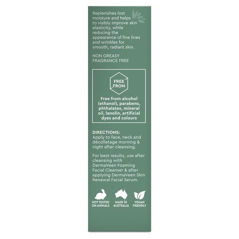 Kem dưỡng ẩm DermaVeen Face Hydrating Moisturiser 75ml