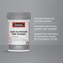 Swisse Hair Nutrition For Women 60 Viên