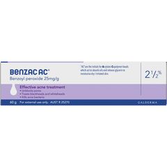 Gel Benzac AC 2.5% 60g