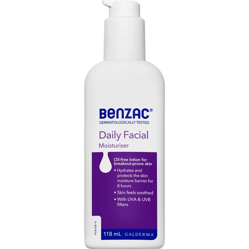 Kem dưỡng ẩm hàng ngày Benzac 118ml