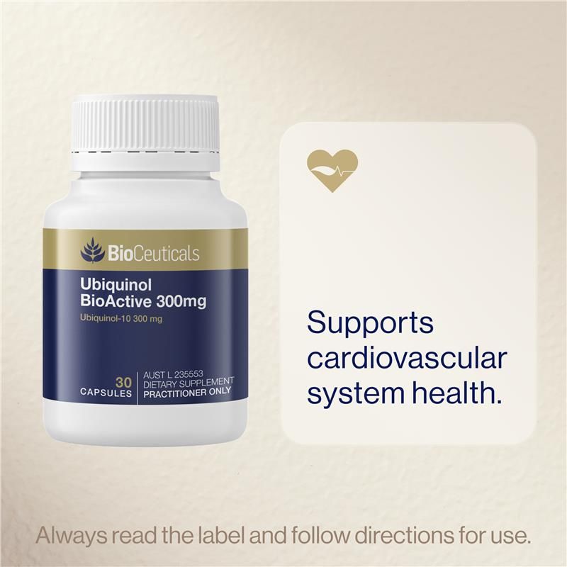 BioCeuticals Ubiquinol BioActive 300mg 30 viên nang