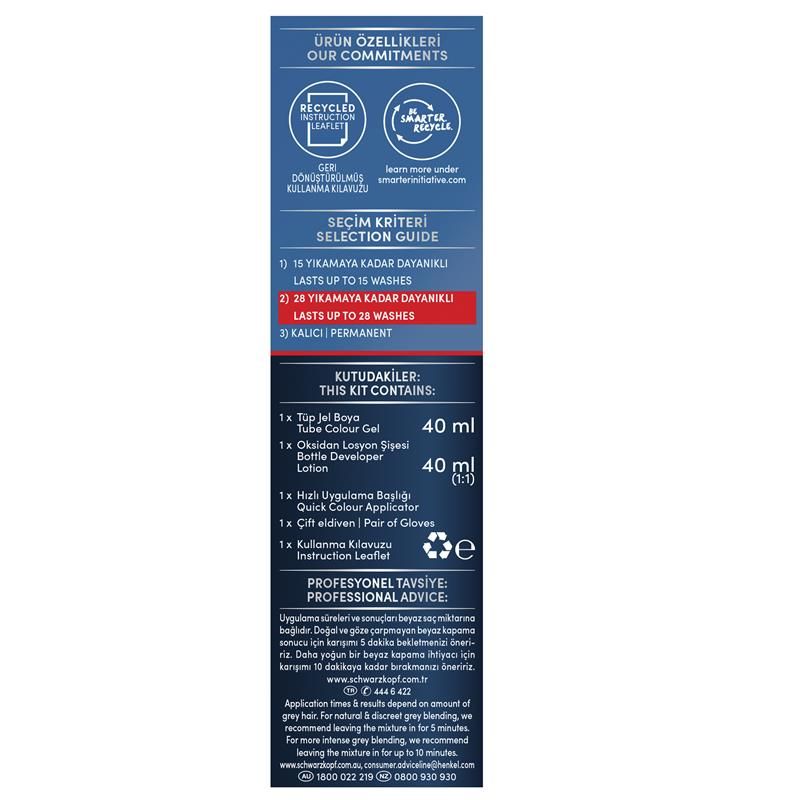 Men Perfect 60 Natural Medium Nâu