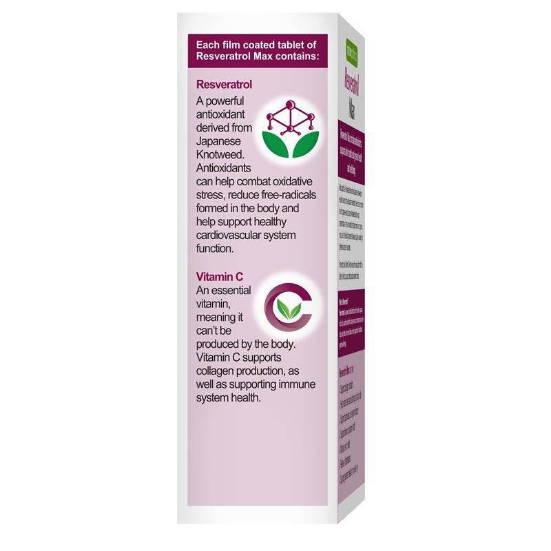 Naturopathica Resveratrol Max 30 Viên