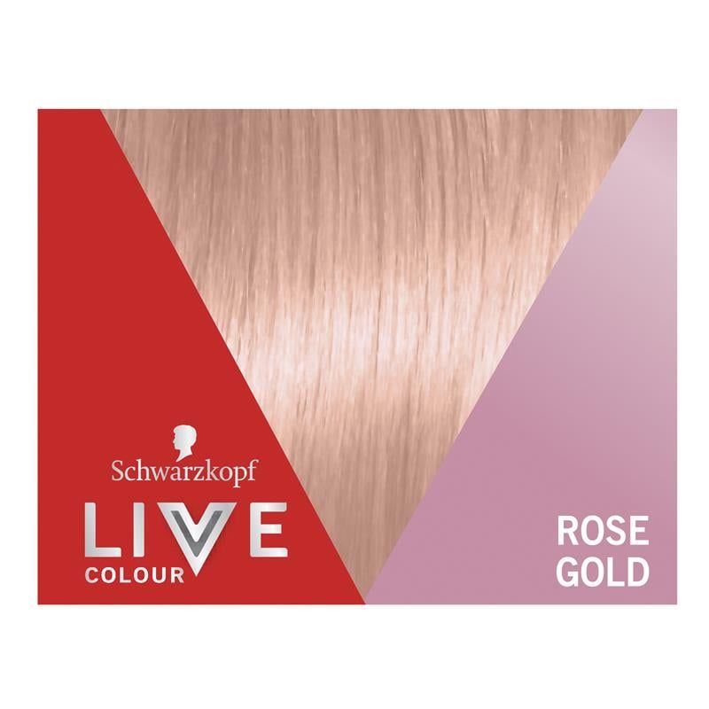 Schwarzkopf Live Colour Metallic Rose Gold 75ml