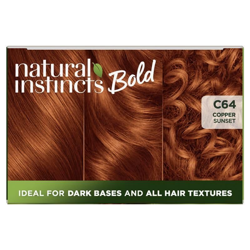 Thuốc nhuộm tóc vĩnh viễn Clairol Natural Instincts Bold Copper Sunset