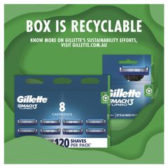 Hộp mực 3D Gillette Mach 3 Turbo 4 gói