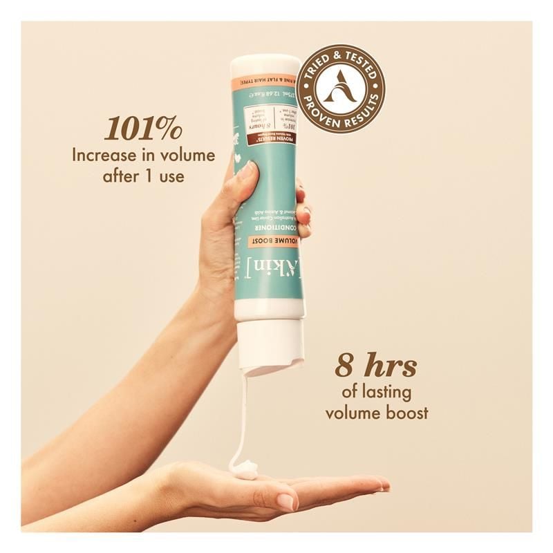 Dầu xả Akin Volume Boost 375ml