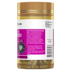 Hạt nho Healthy Care High Strength 58000 200 viên nang