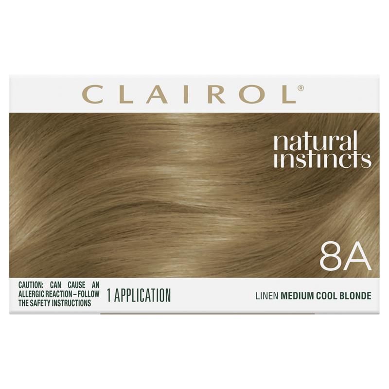 Natural Instincts 8A Linen, Màu tóc vàng lạnh trung bình bán vĩnh viễn