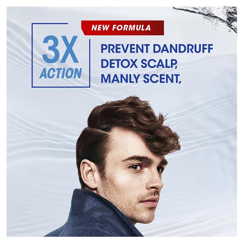 Dầu gội và dầu xả Head & Shoulders Ultramen 2 trong 1 làm sạch sâu chống gàu 400ml