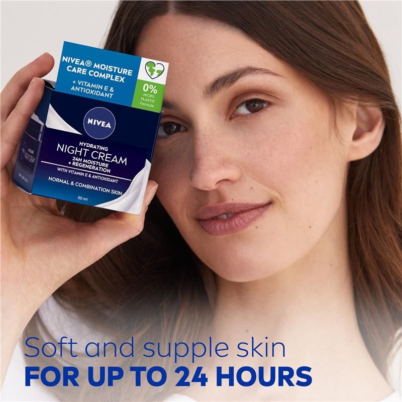Kem dưỡng ẩm ban đêm NIVEA Daily Essentials Hydrating Face Moisturiser 50ml