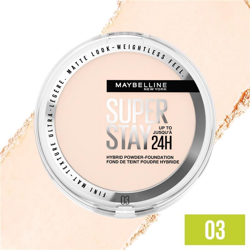 Phấn Nền Dạng Bột Maybelline Superstay 24H Hybrid 03 Nu Int