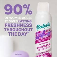 Dầu Gội Khô Batiste 24H Fresh 200ml