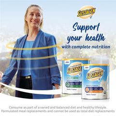 Sustagen Hospital Formula + Thực phẩm bổ sung dinh dưỡng Fibre hương vani 840g