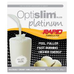 Optislim VLCD Platinum Vanilla Shake 21x25g Gói