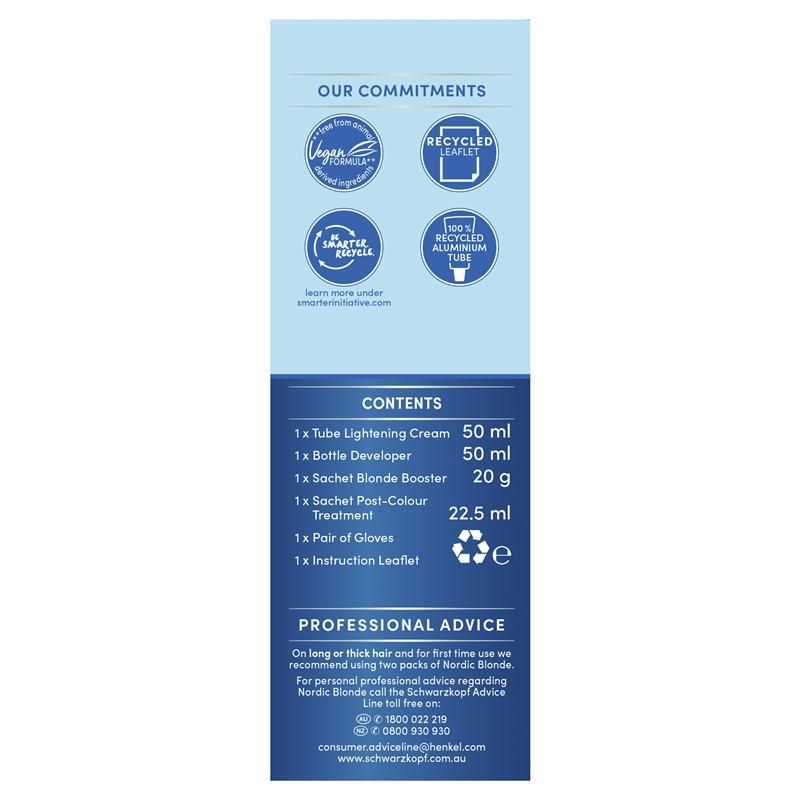 Schwarzkopf Nordic L1+ Extreme Lightener Mới