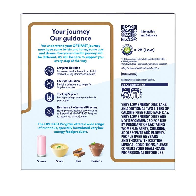 Optifast VLCD Shake Coffee 12 x 53g MỚI