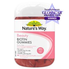 Kẹo dẻo Nature's Way Beauty Biotin Gummies 40 viên