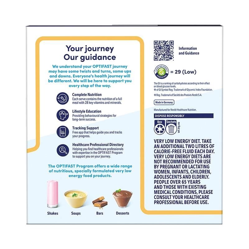 Optifast VLCD Shake Banana 12 x 53g MỚI