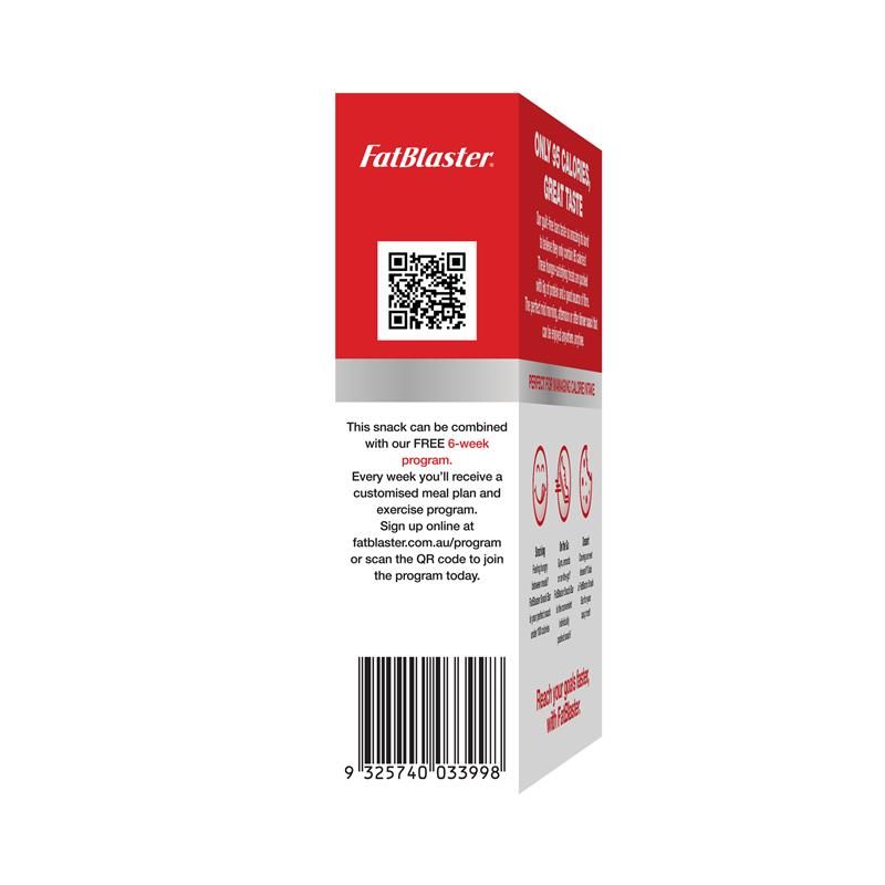 Thanh sô cô la caramel giòn Fatblaster của Naturopathica 5 x 30g