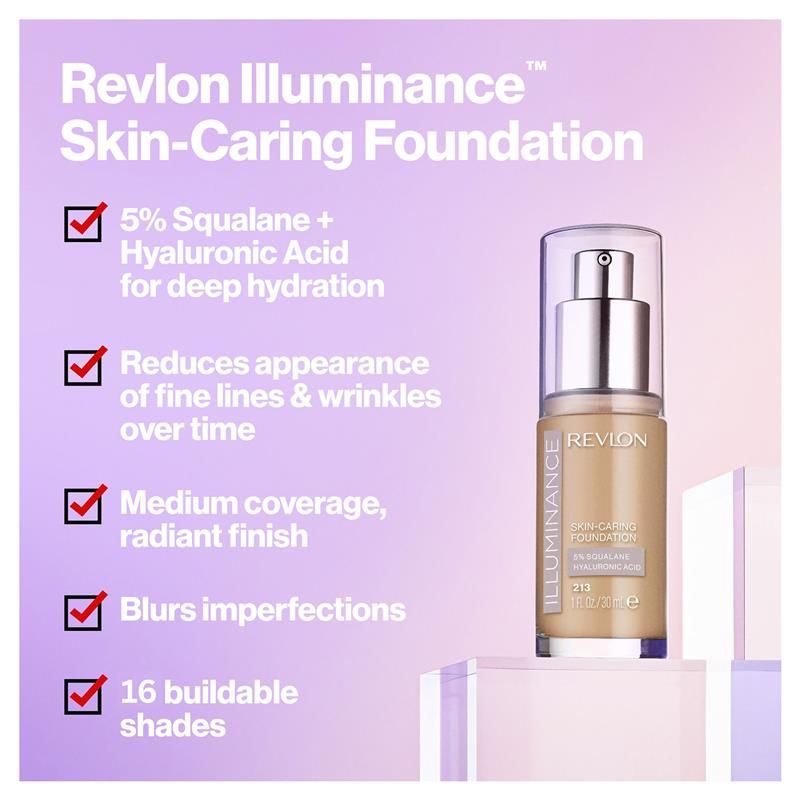 Kem nền Revlon Illuminance Skin Caring Tan Sand