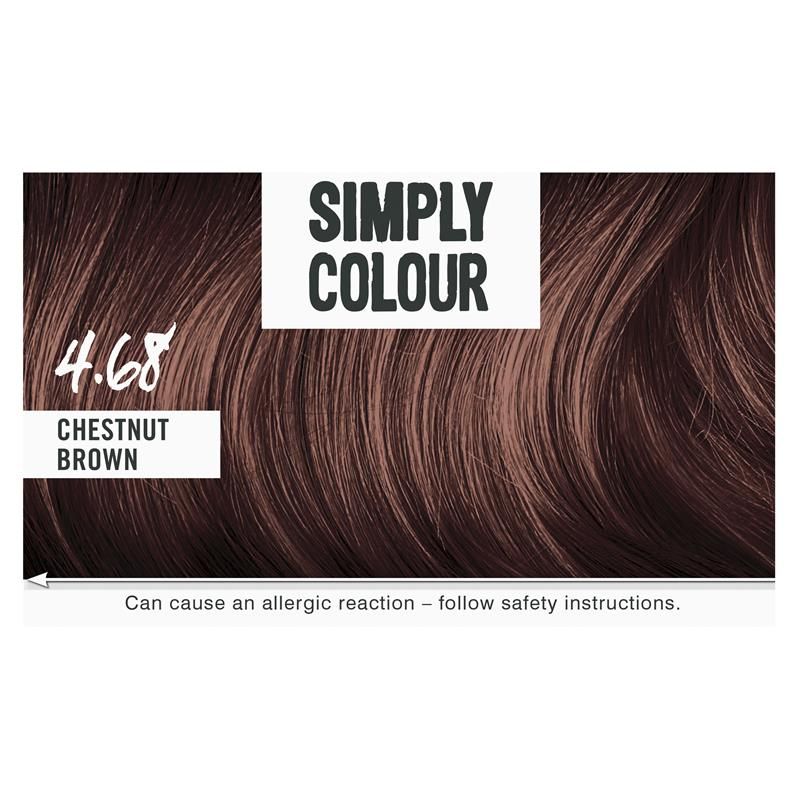 Schwarzkopf Simply Colour 4.68 Nâu hạt dẻ