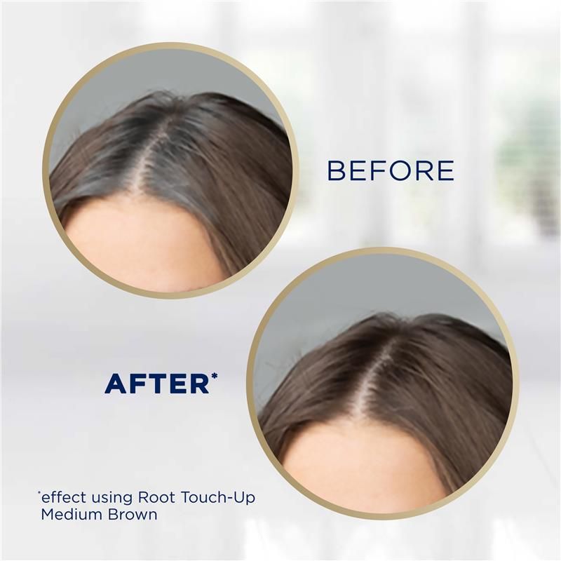 Xịt che khuyết điểm chân tóc Clairol Nice & Easy Root Touch Up màu nâu sẫm
