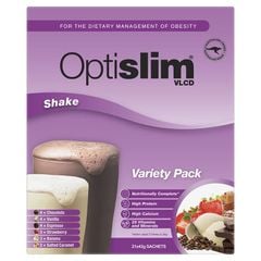 Optislim VLCD Meal Replacement Shake Variety Pack 21x43g Sachets