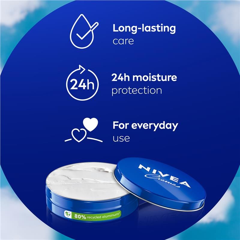 Kem dưỡng ẩm NIVEA cho mặt, cơ thể, tay 150ml
