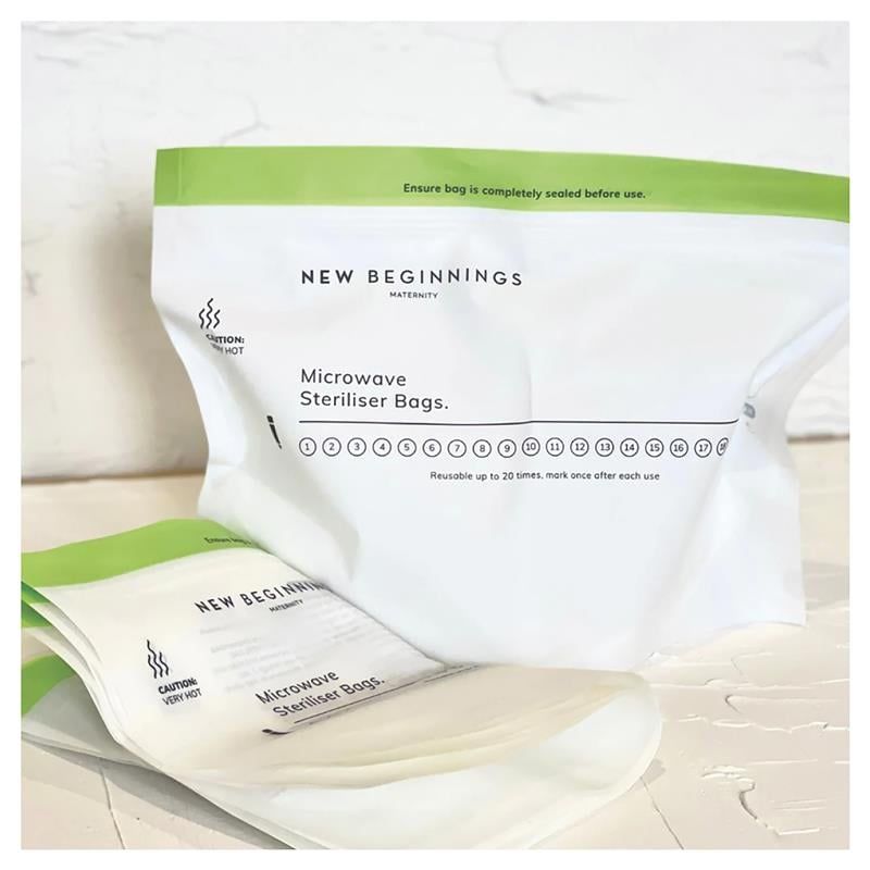 Túi tiệt trùng lò vi sóng New Beginnings chỉ bán trực tuyến