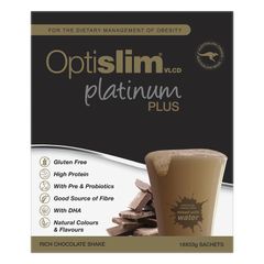 Optislim VLCD Platinum PLUS Chocolate 18x53g