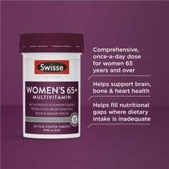 Swisse Womens Multivitamin 65+ 60 Viên