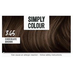 Schwarzkopf Simply Colour 3.65 Nâu Chocolate