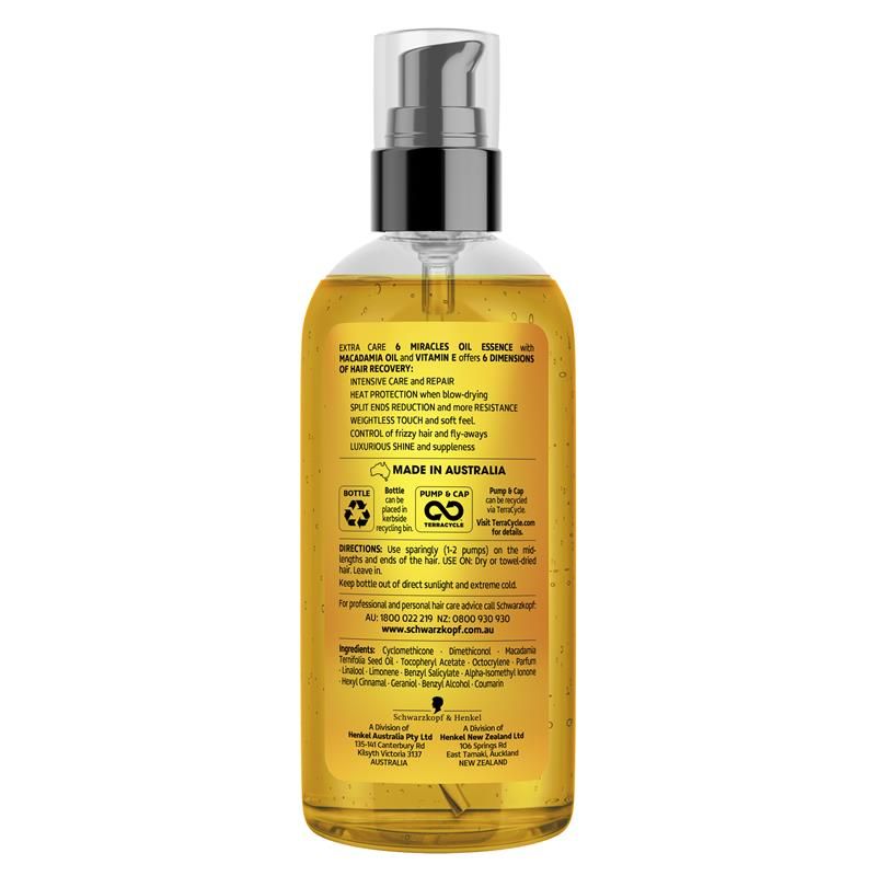 Tinh chất dầu dưỡng da Schwarzkopf Extra Care 6 Miracles 100ml