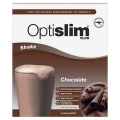 Optislim VLCD Meal Replacement Shake Chocolate 21x43g Gói
