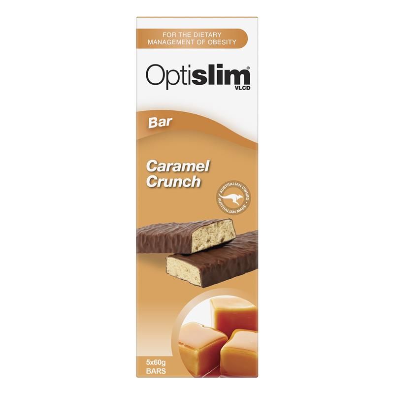 OptiSlim VLCD Bar Caramel Crunch 5