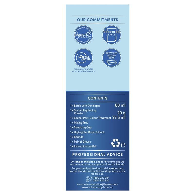 Bộ dụng cụ Schwarzkopf Nordic Streaking Ultra