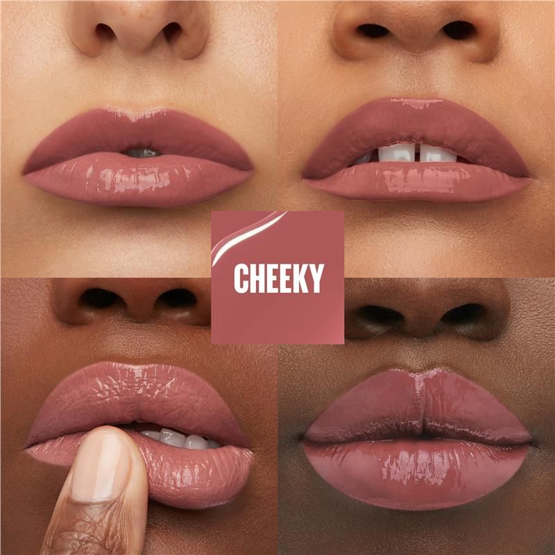 Son kem lì Maybelline Superstay Vinyl Ink màu 35 Cheeky Nu Int