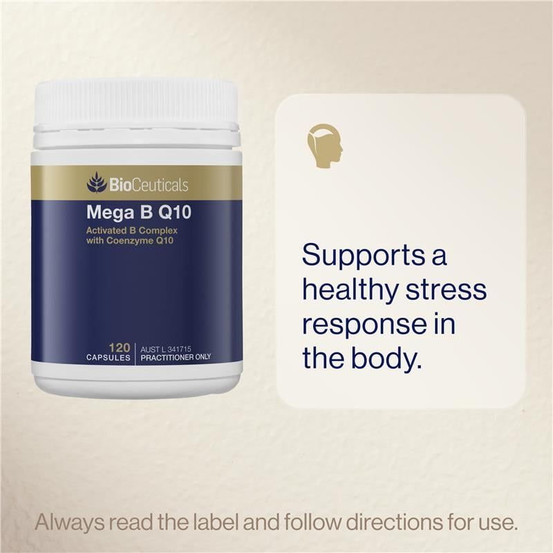 Bioceuticals Mega B Q10 120 Viên nang