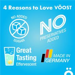 Voost Magnesium Effervescent 60 Pack Kích thước độc quyền
