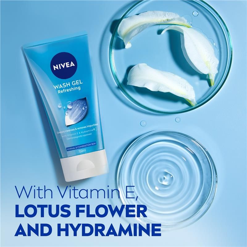 Sữa rửa mặt làm mới NIVEA Daily Essentials 150ml