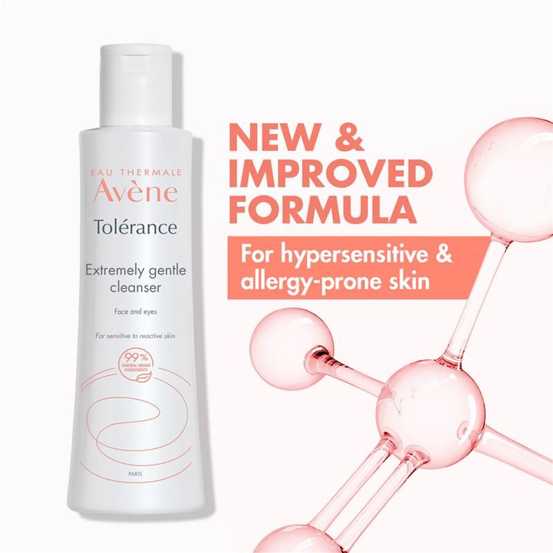 Avene Tolerance Extremely Gentle Cleanser 200ml - Sữa rửa mặt dành cho da nhạy cảm