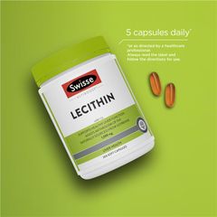 Swisse Ultiboost Lecithin 1200mg 300 Viên Nang