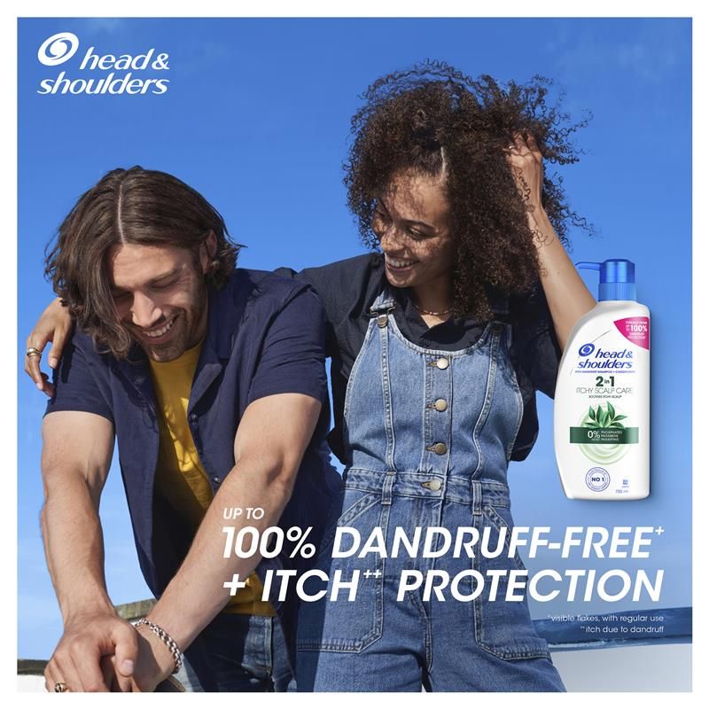 Dầu gội + dầu xả Head & Shoulders Itchy Scalp Care 2in1 750ml