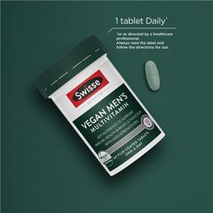 Swisse Vegan Mens Ultivite 60 Viên