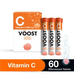 Voost Vitamin C Sủi Bọt 60 Gói Kích Thước Độc Quyền